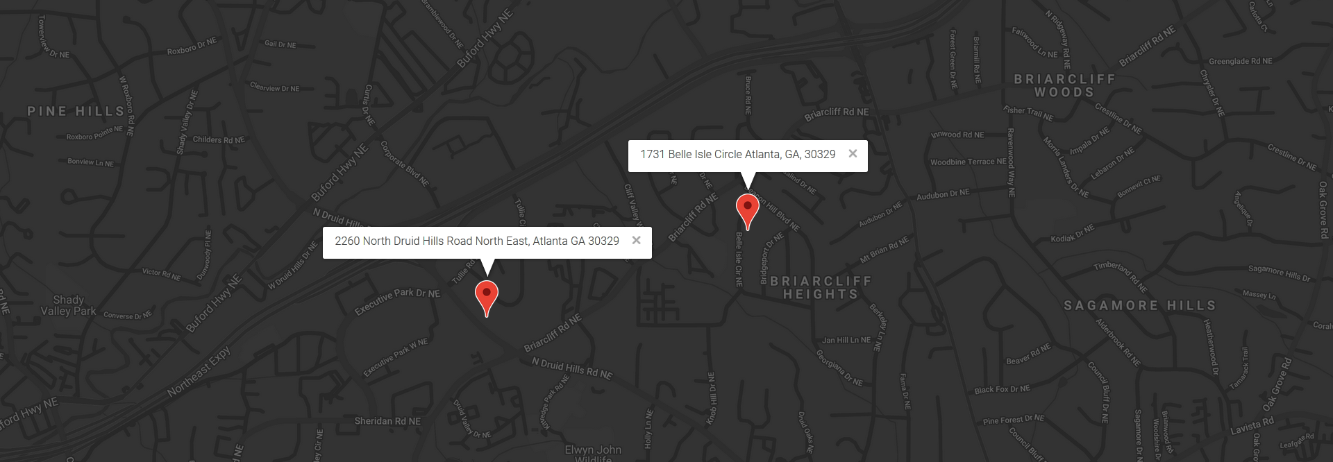 Briarcliff Daycare Center Locations